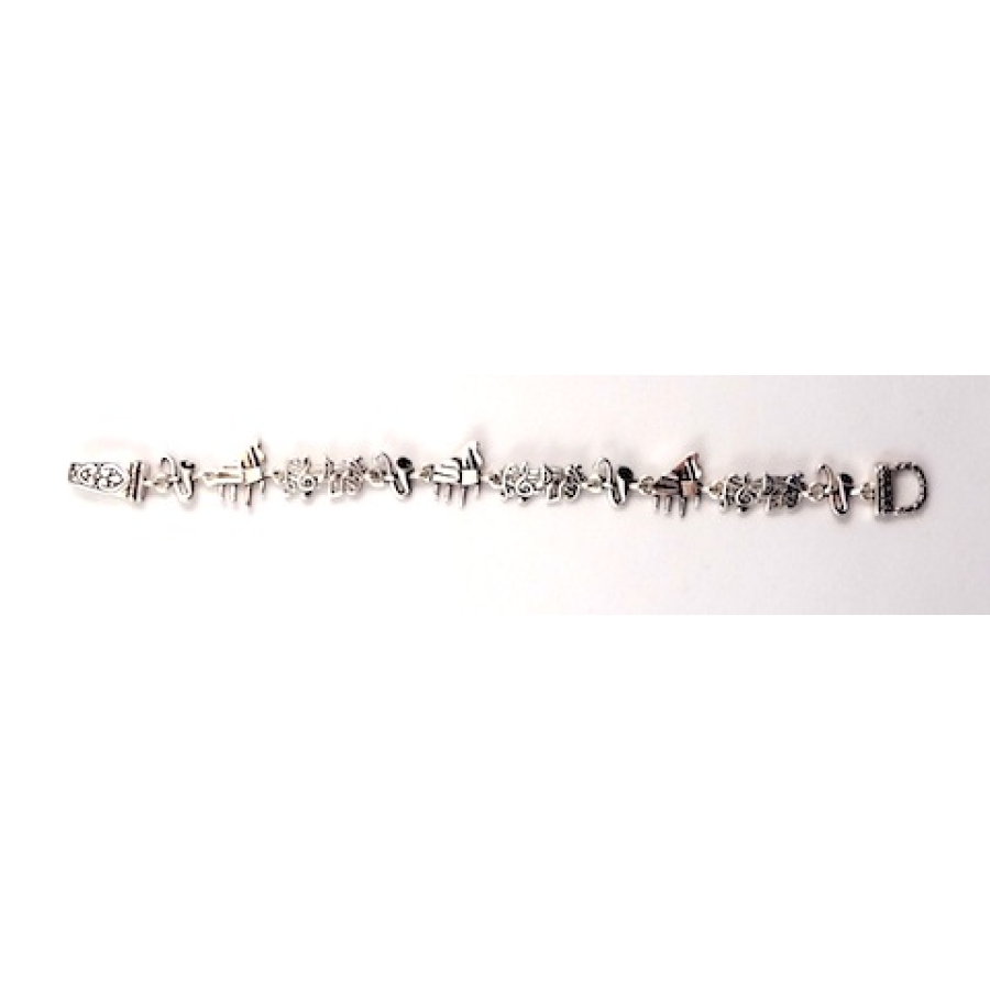 BRI - Instruments Silver Bracelet