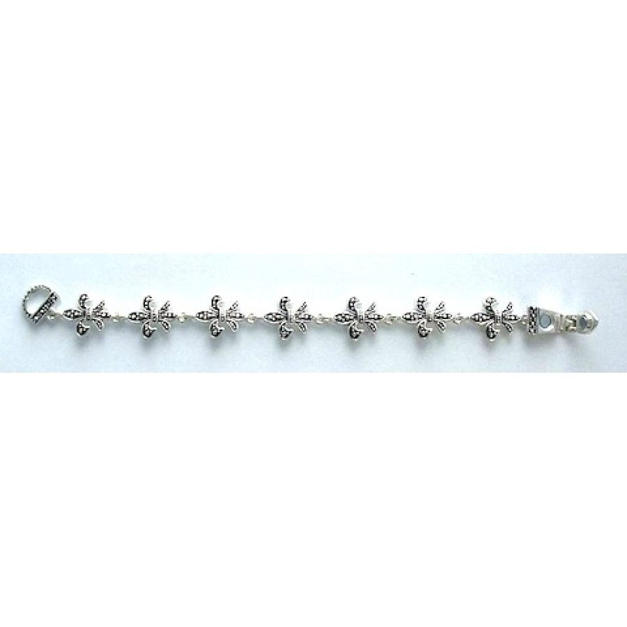 BRMAS - Silver Antique FDL Bracelet