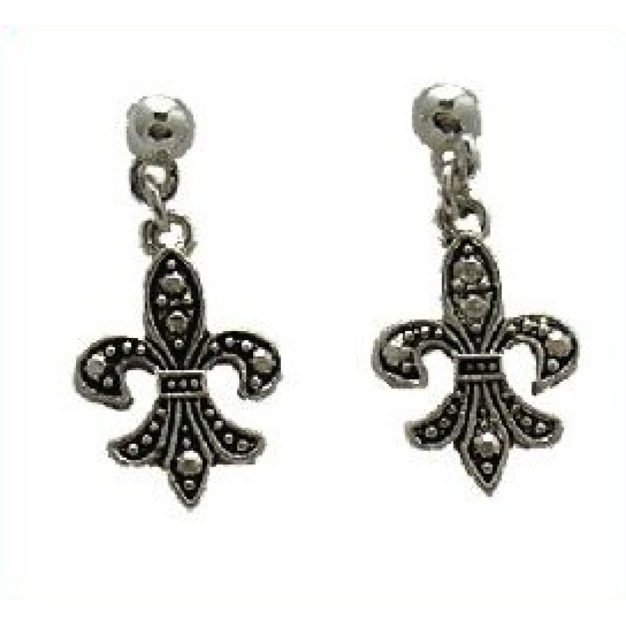 EFHASIL - Antique Silver FDL Earring