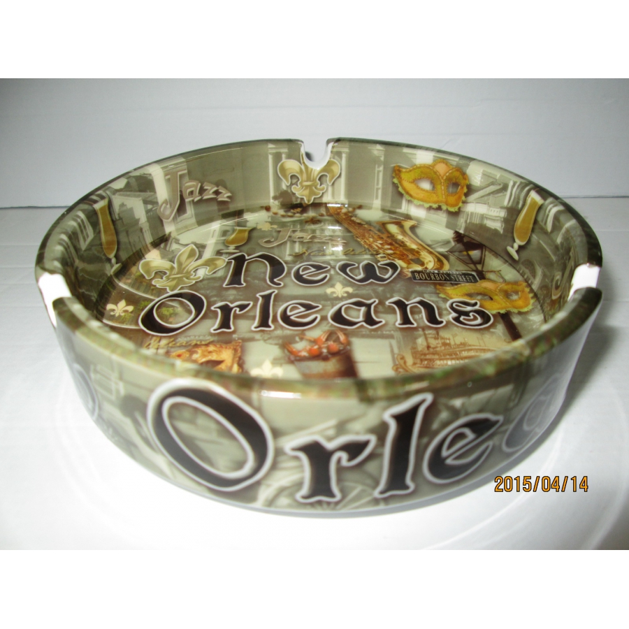 New Orleans Brown Ashtray