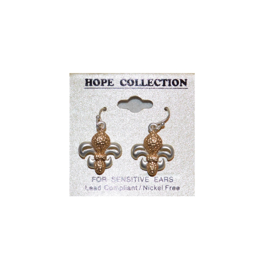 EFGSF - Gold & Silver FDL Earrings