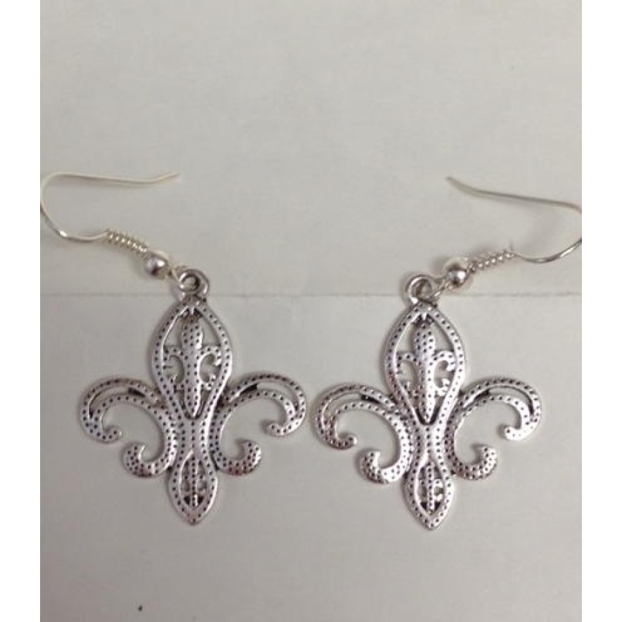 FDL Small Silver Earrings - EFHSISM