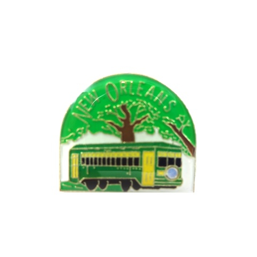 Streetcar Tree Hat Pin