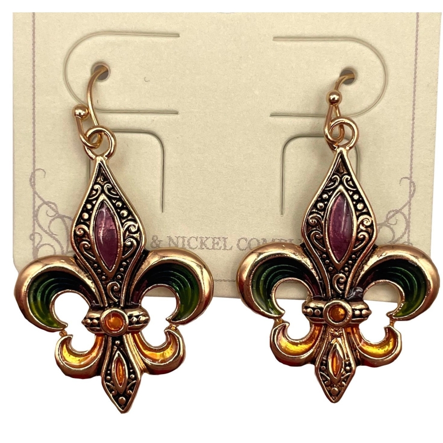 EDPGGG - Gold PGG Pointed FDL Earring