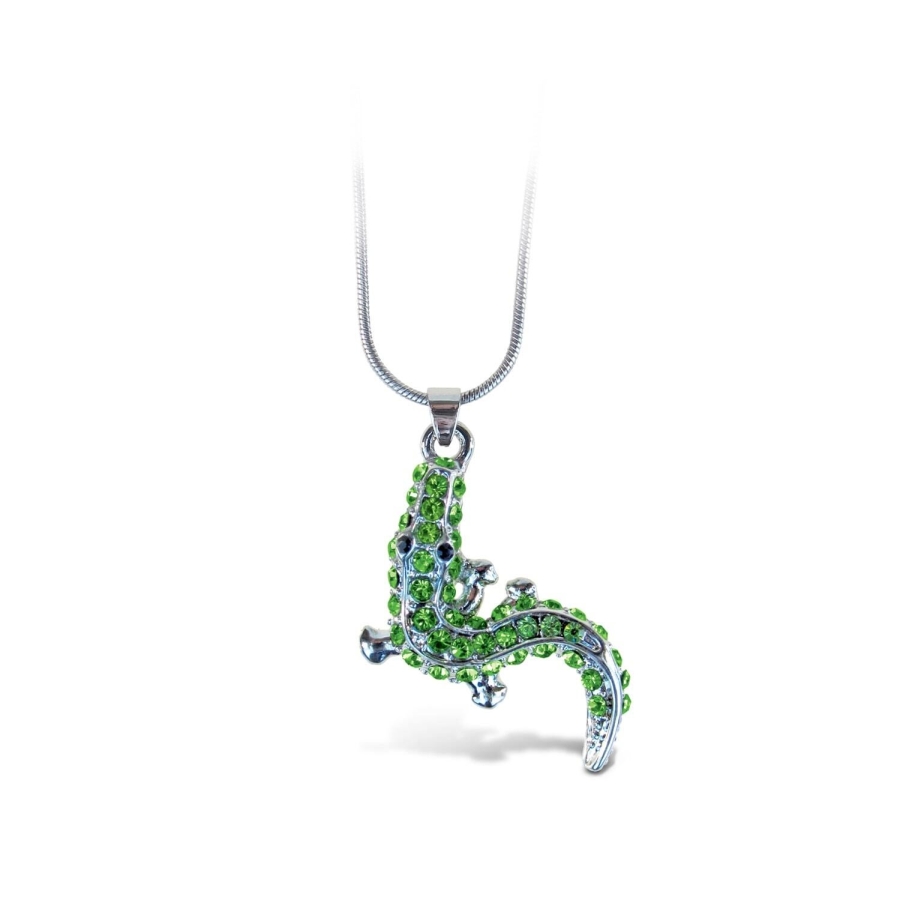 NSA - Sparkling Alligator Necklace