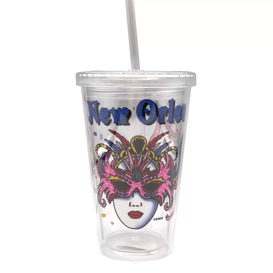 Mask Straw Cup - CLOSEOUT