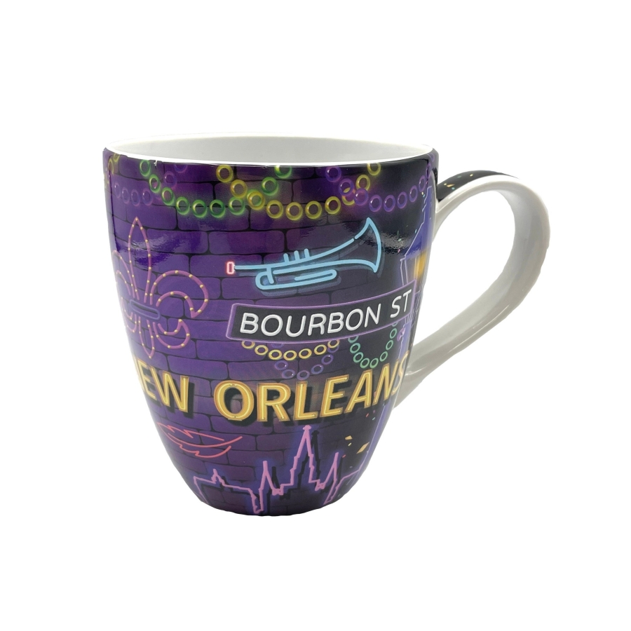 Neon Harbor Mug