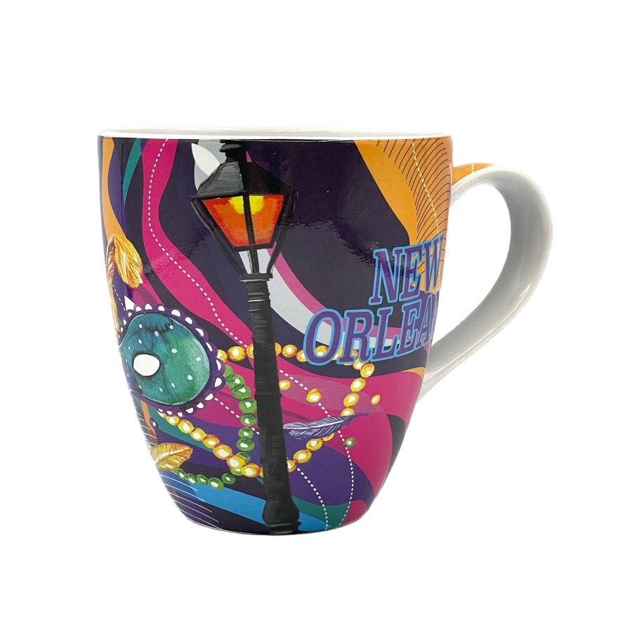 Abstract Harbor Mug