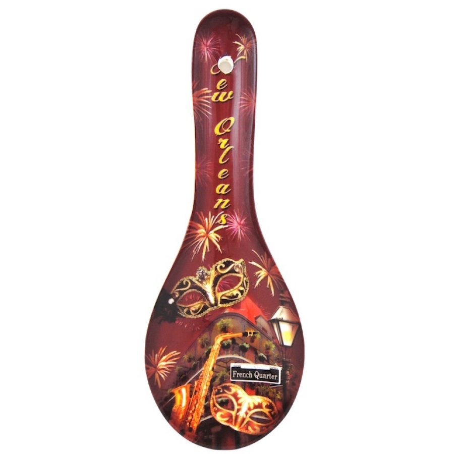 Fireworks Ceramic Spoonrest - CLOSEOUT