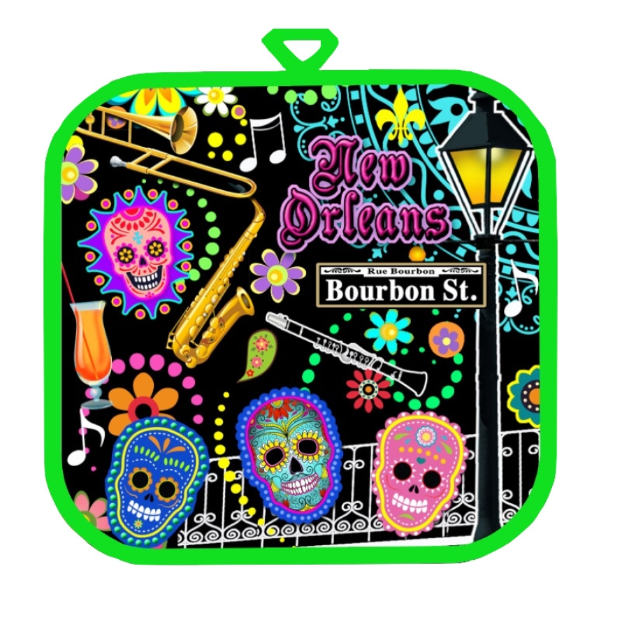 Sugar Skull Potholder