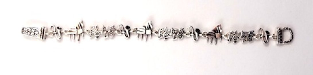 BRI - Instruments Silver Bracelet