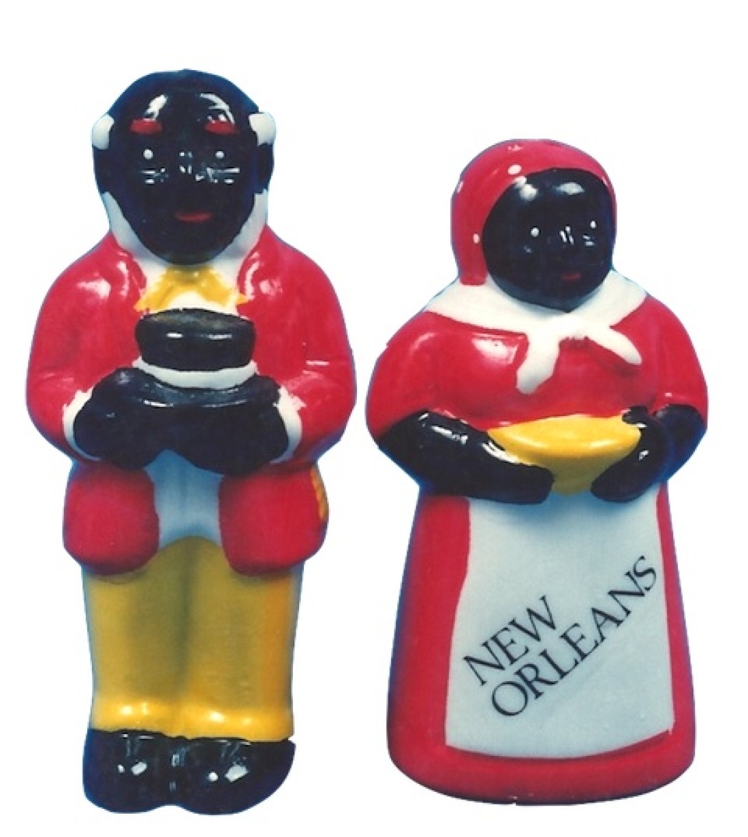 Maid and Butler Salt & Pepper Shakers