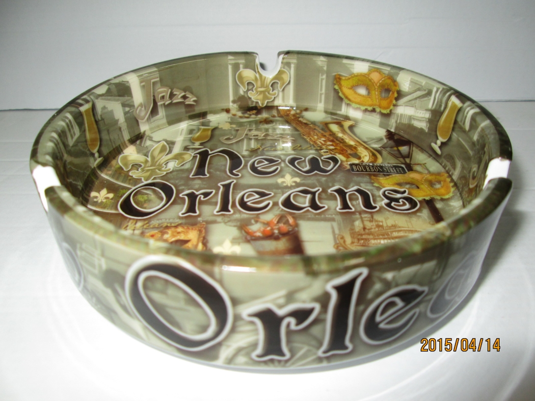 New Orleans Brown Ashtray