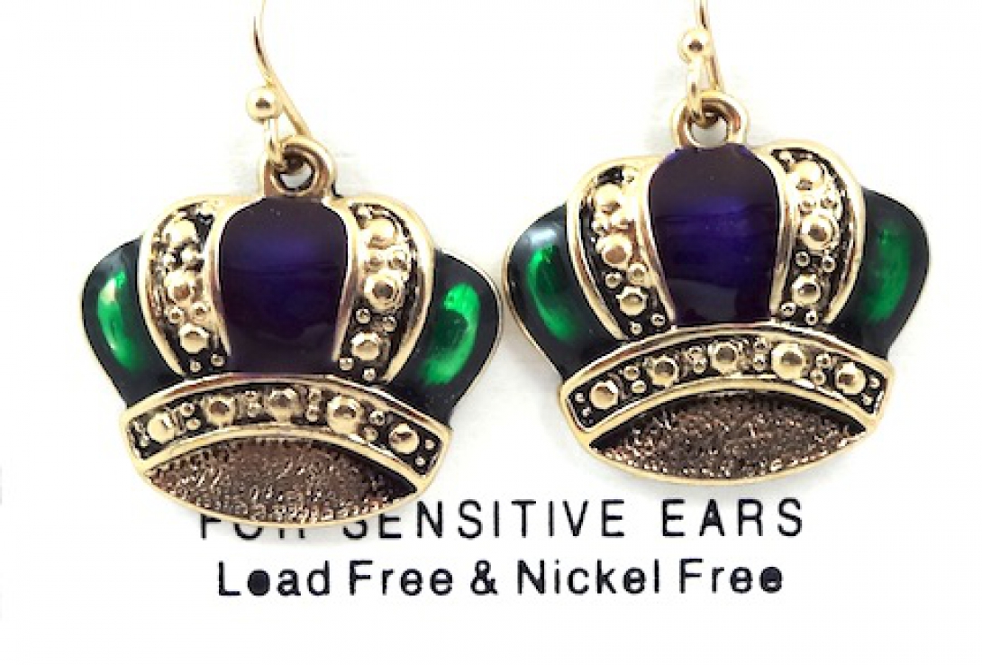 EFCPGG - PGG Crown Earrings FH