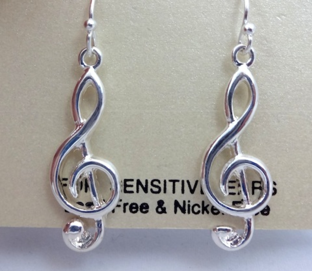 EFTC - FH Treble Clef Earring