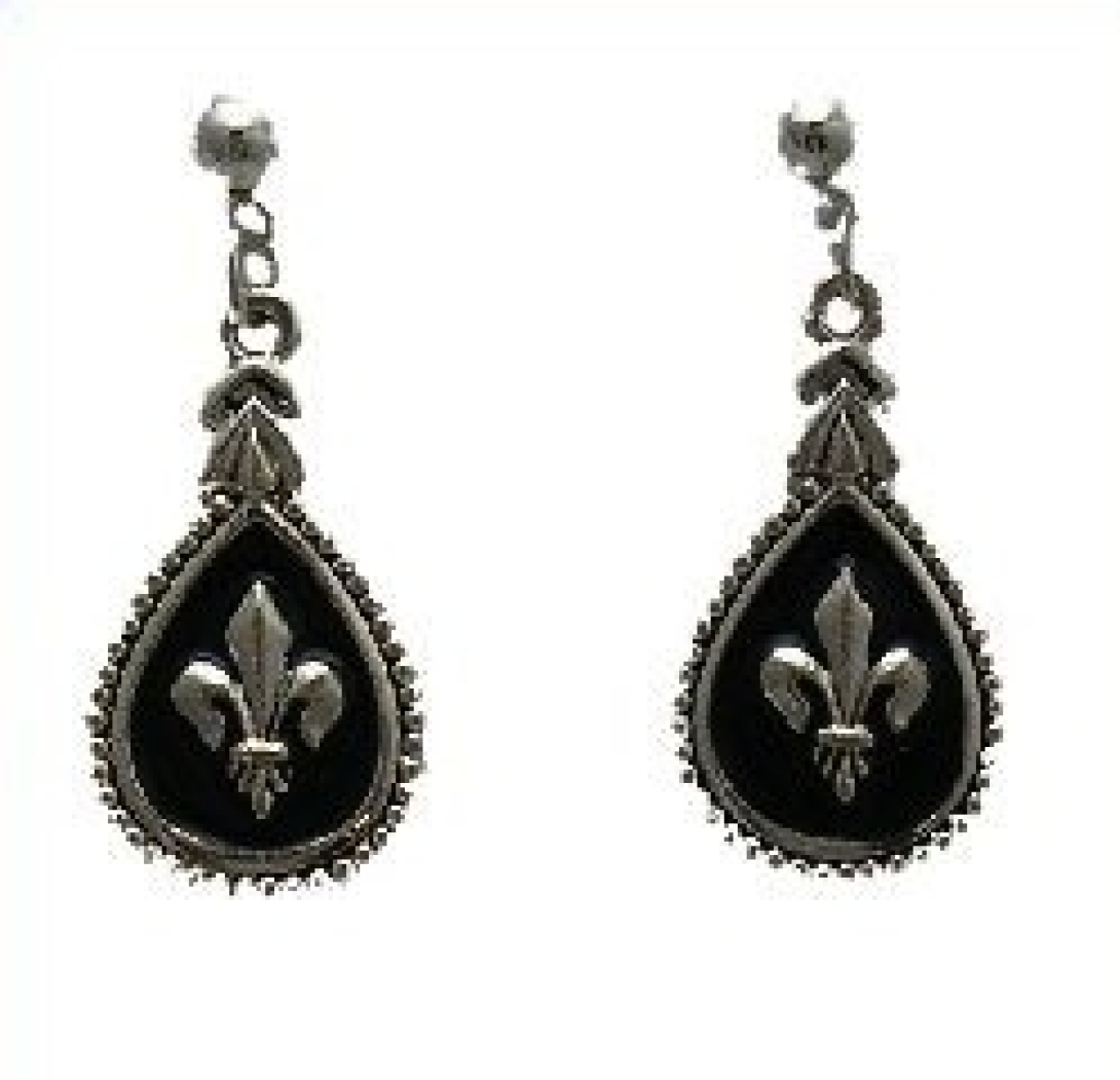 EPDBK - FDL Earring Dangle Black