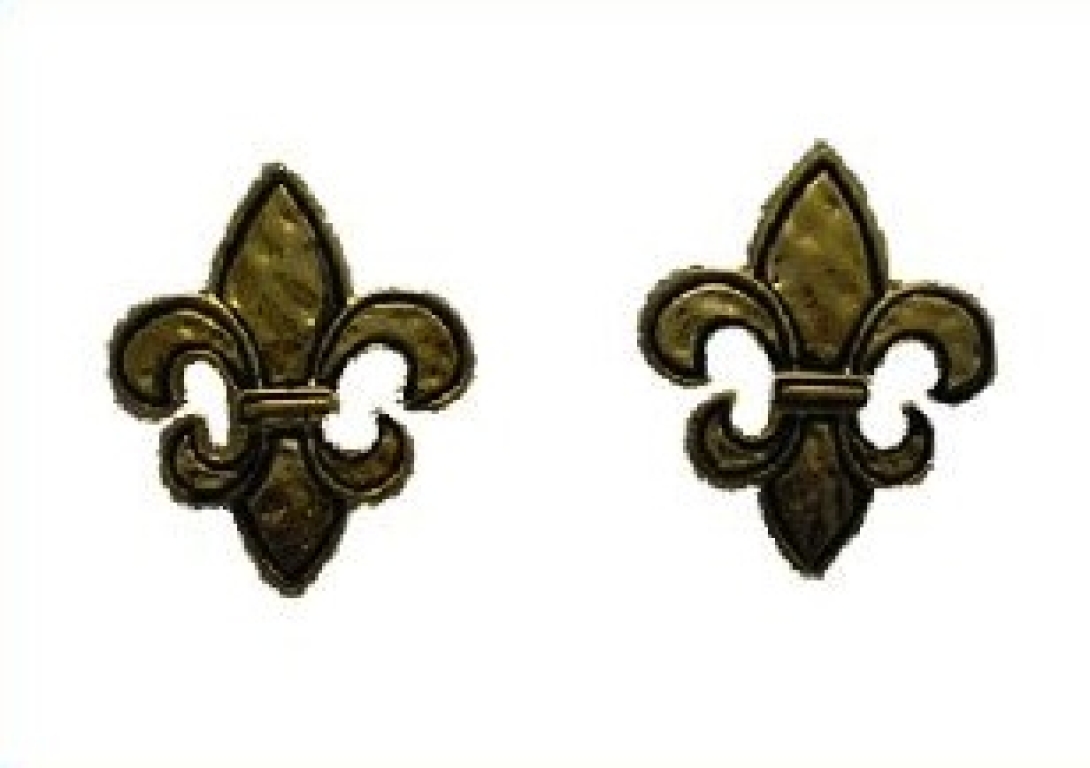 EPHGOL - Hammered Gold FDL Earrings