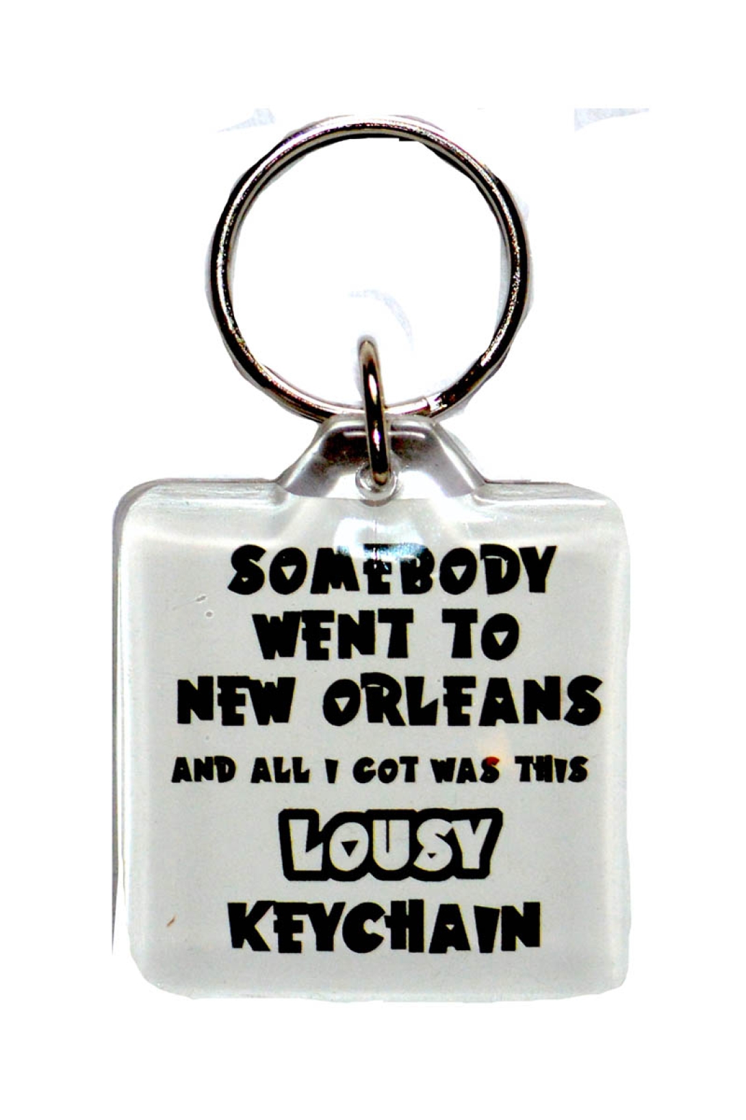 Lousy Lucite Keyring