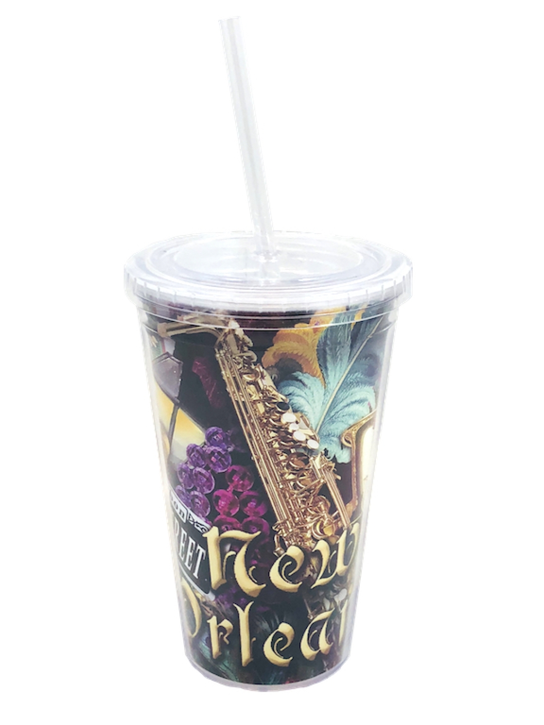 Sax Straw Cup