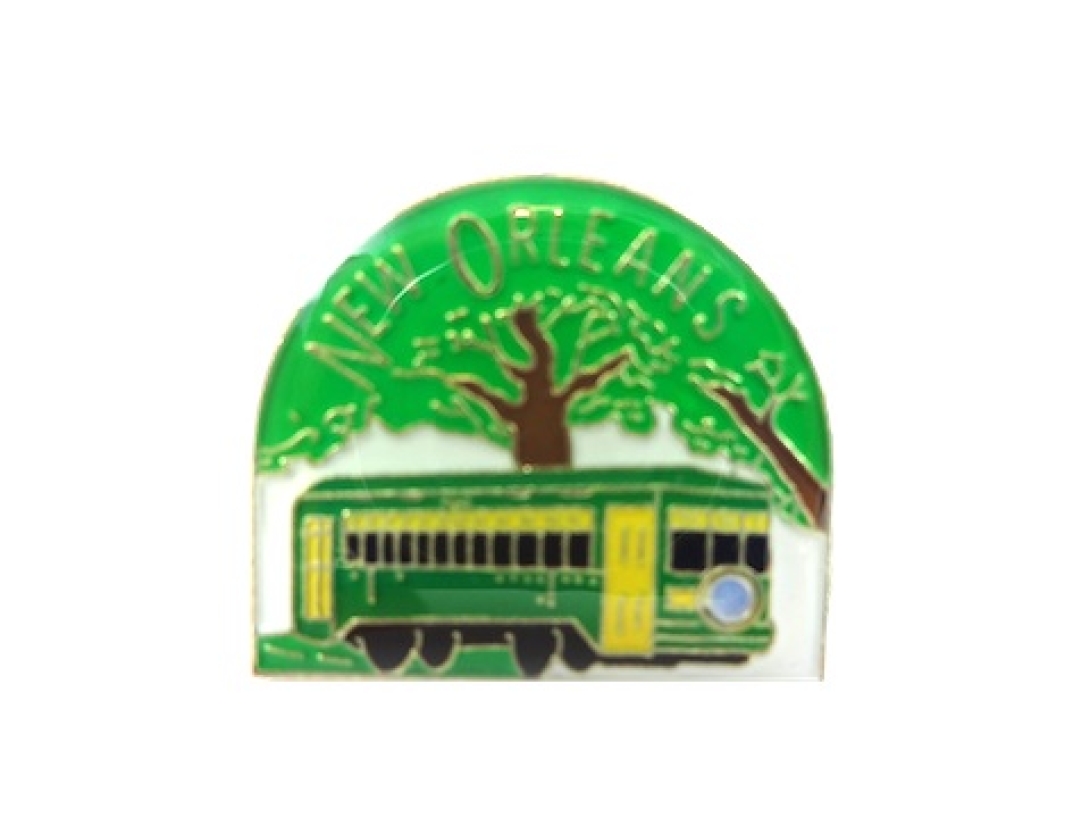 Streetcar Tree Hat Pin