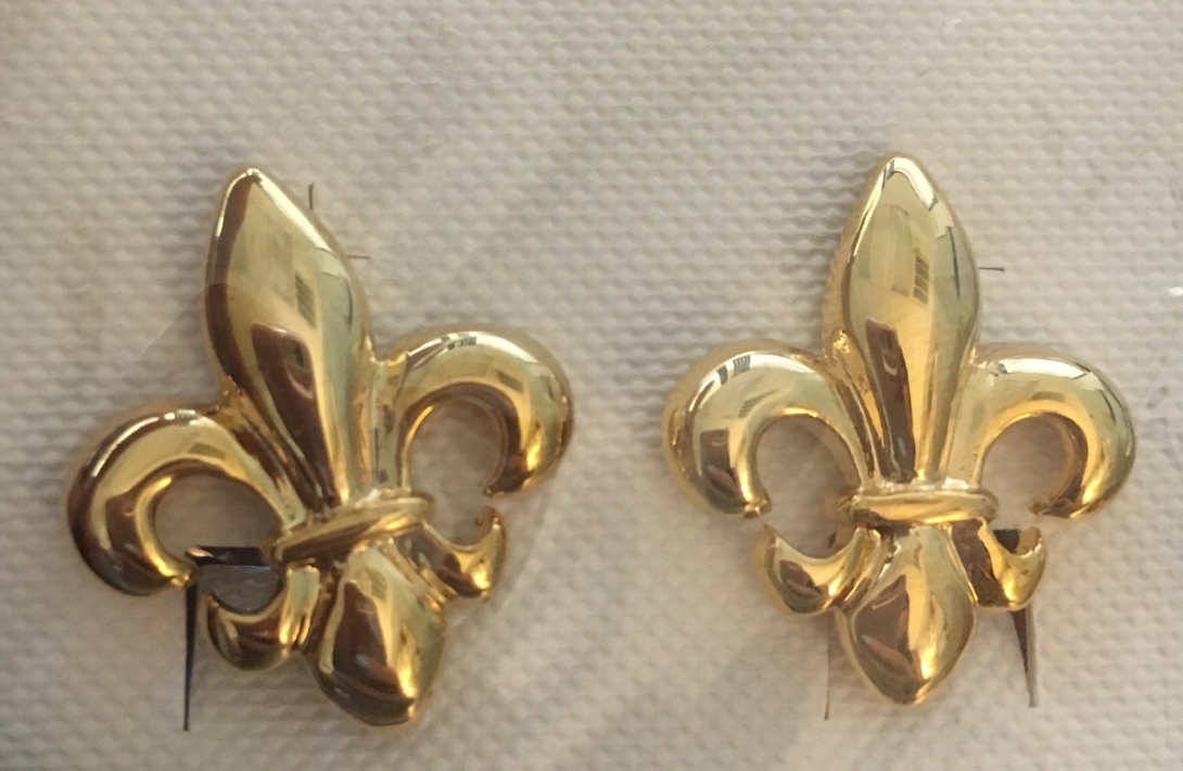 CLIPG - FDL Gold Clip-On Earrings