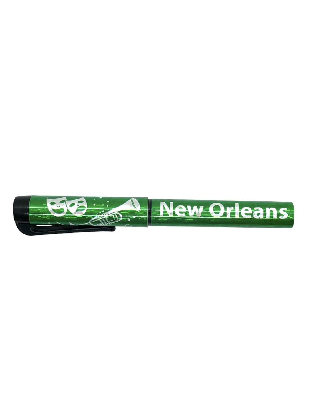 Green New Orleans Hologram Pen