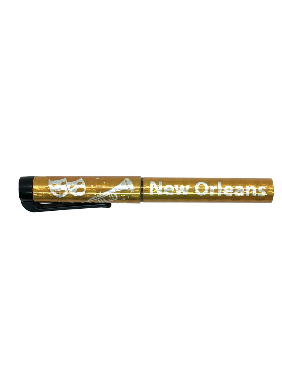 Orange New Orleans Hologram Pen