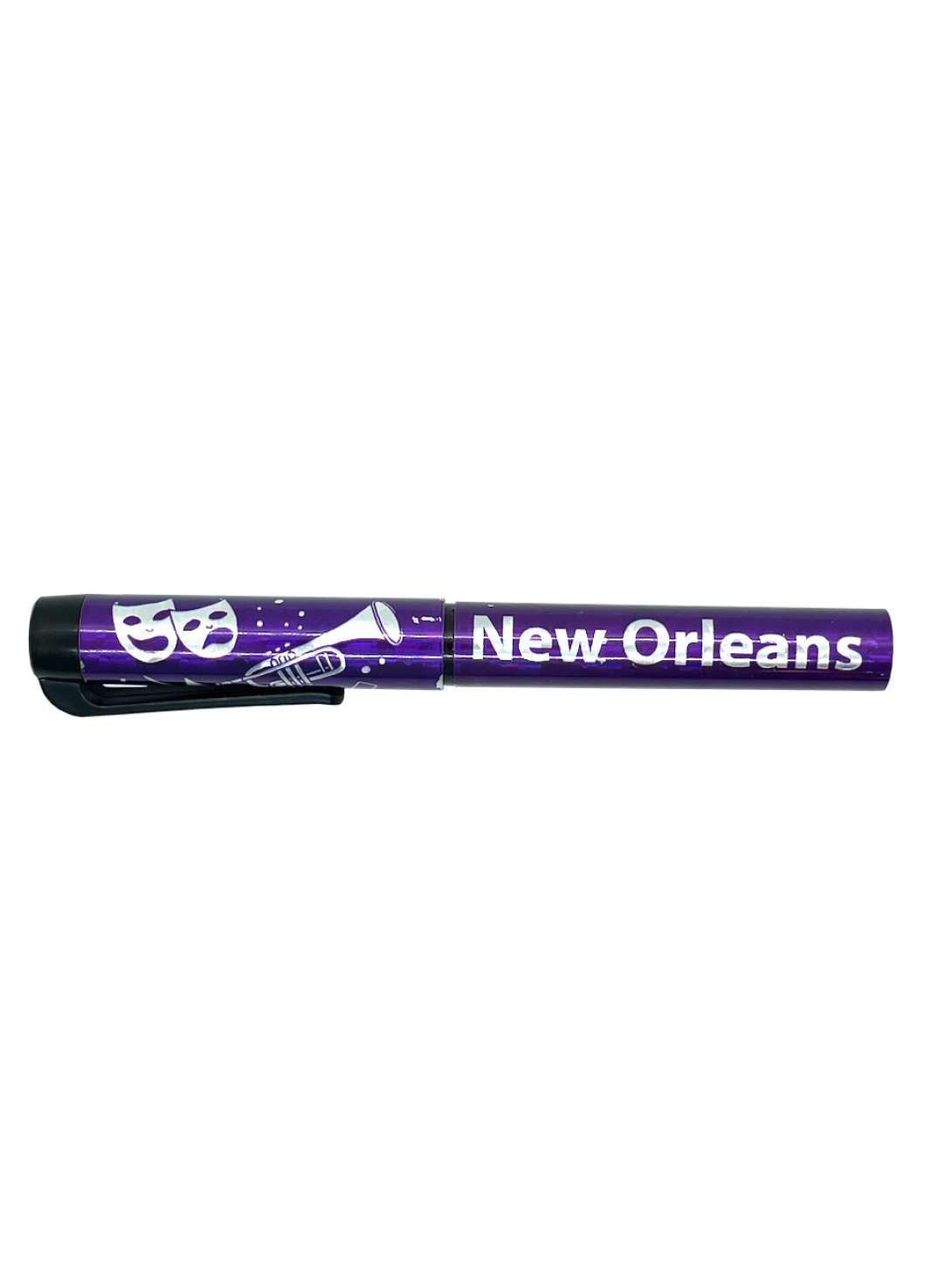 Purple New Orleans Hologram Pen