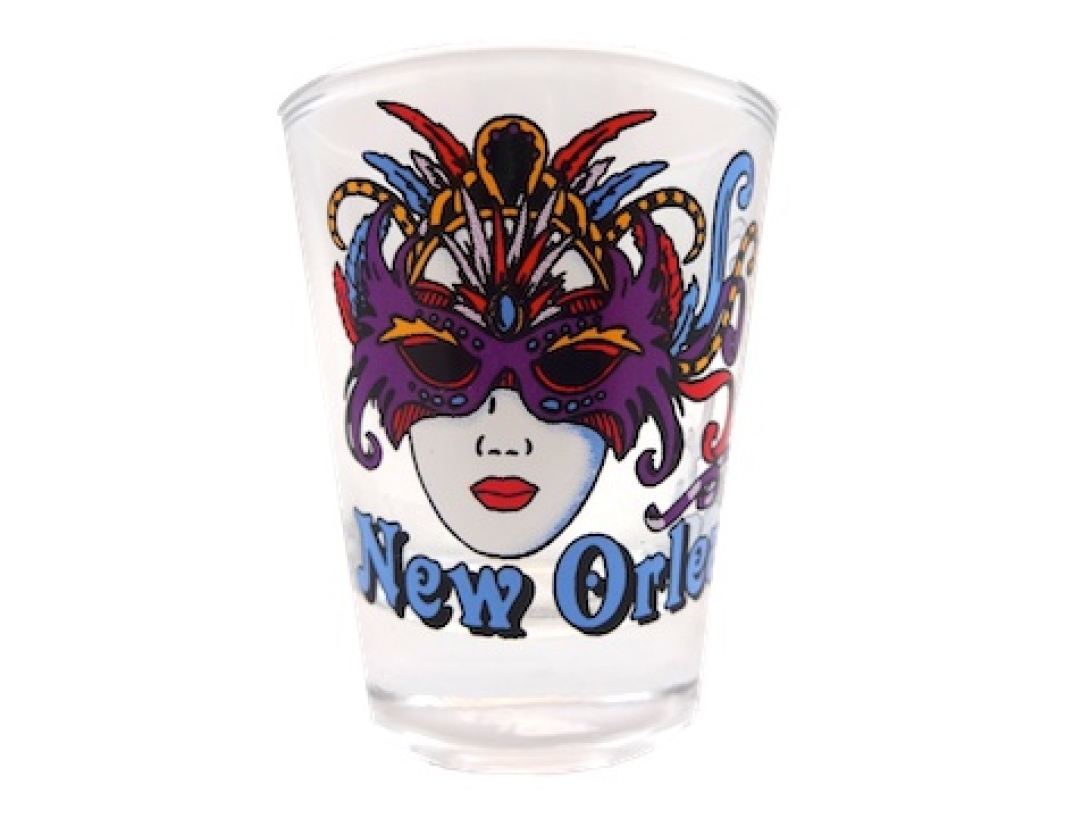 Mask Shot Glass