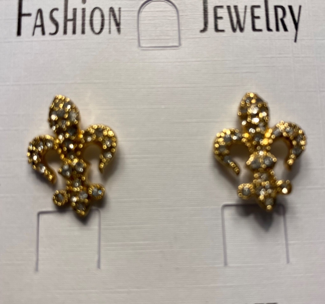 EPCRY - FDL Earrings Crystal Gold