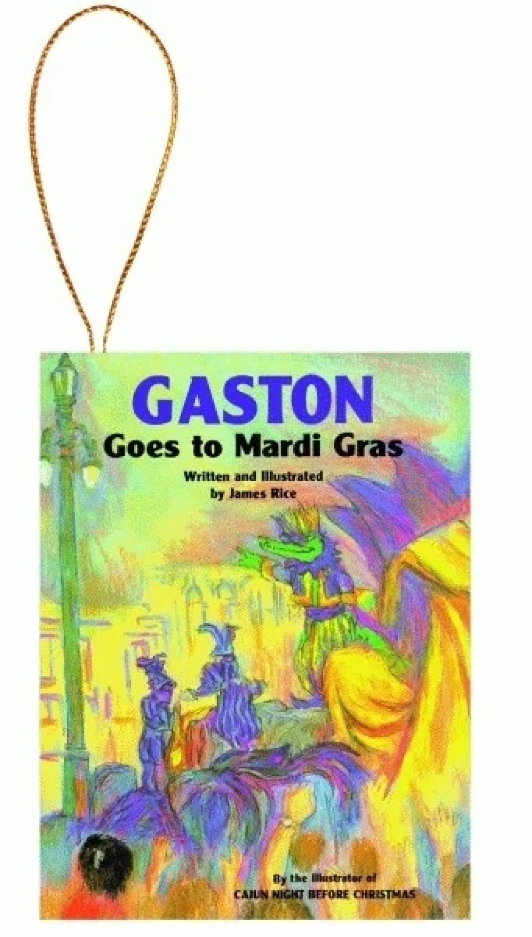 Gaston Goes to Mardi Gras ORNAMENT