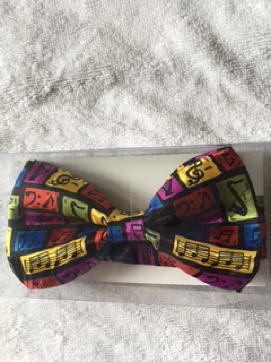 Colorful Musical Blocks Bowtie