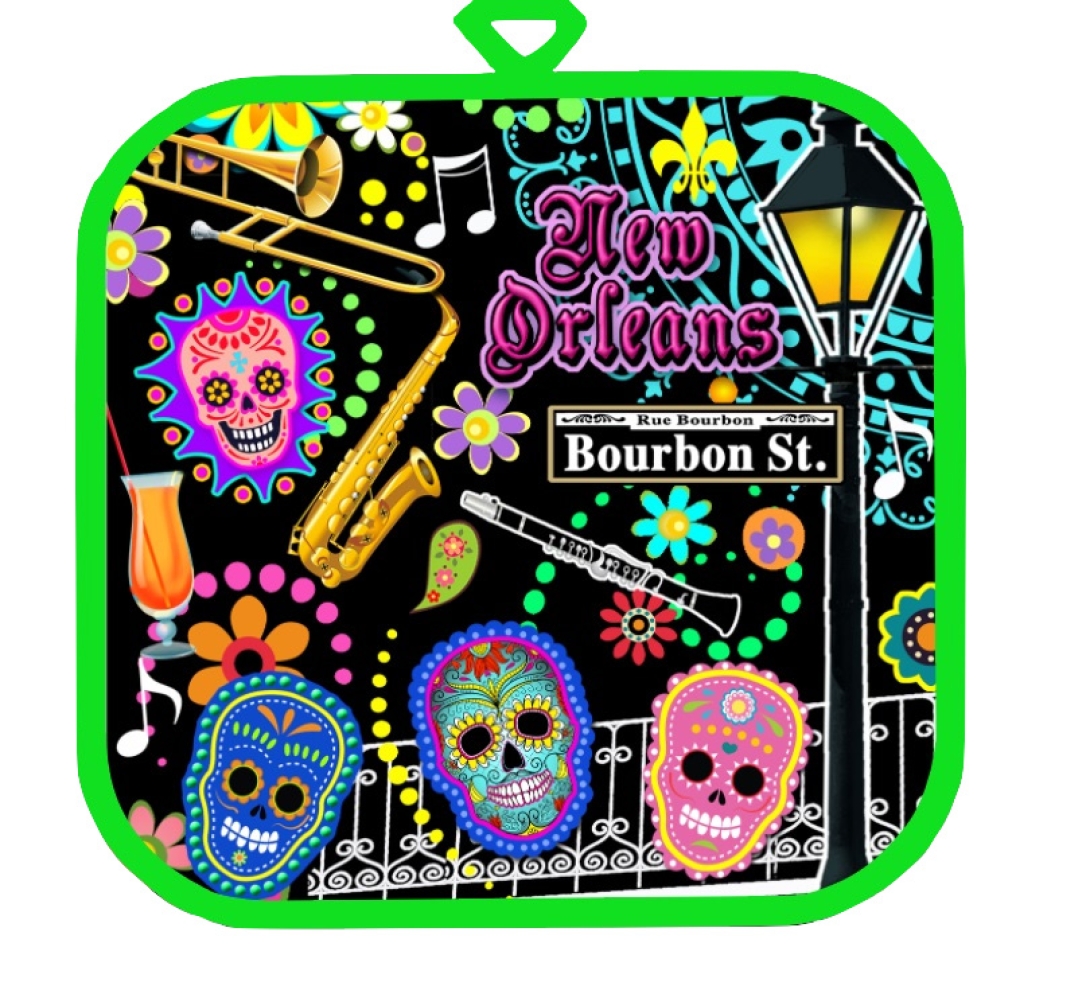 Sugar Skull Potholder